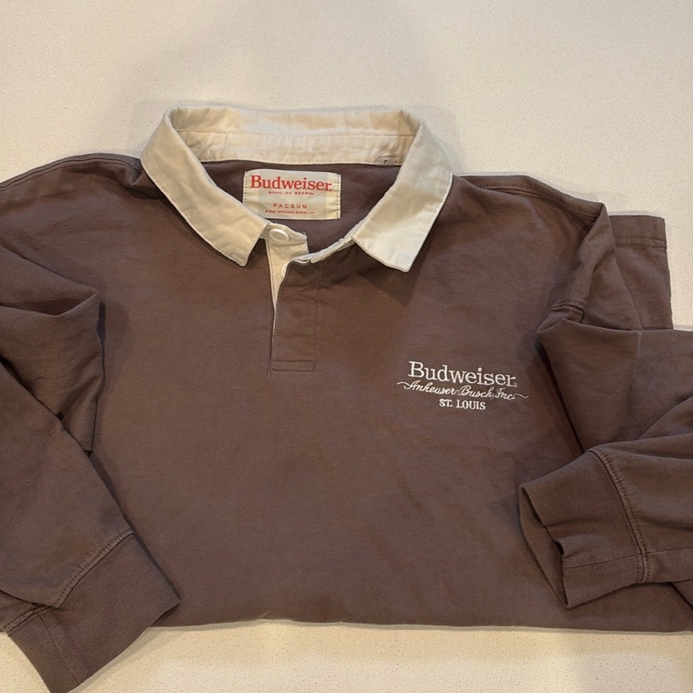 Pacsun Budweiser long sleeve shirt